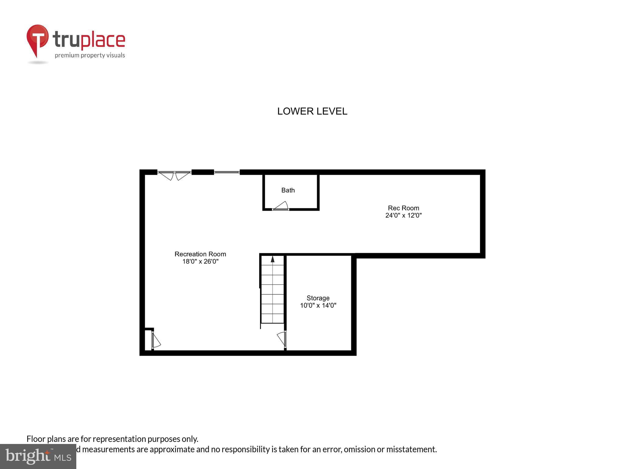 8525 Sinclair Mill Road Manassas, VA 20112 - Photo 54 of 54 Lower level floor plan