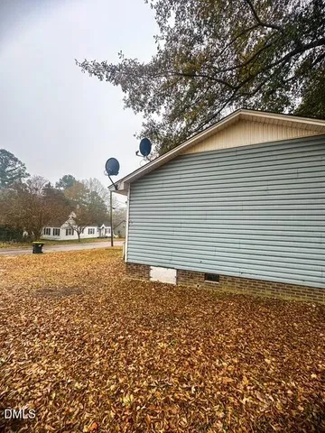 a backyard of a house
