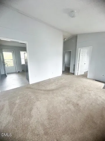 a view of empty room