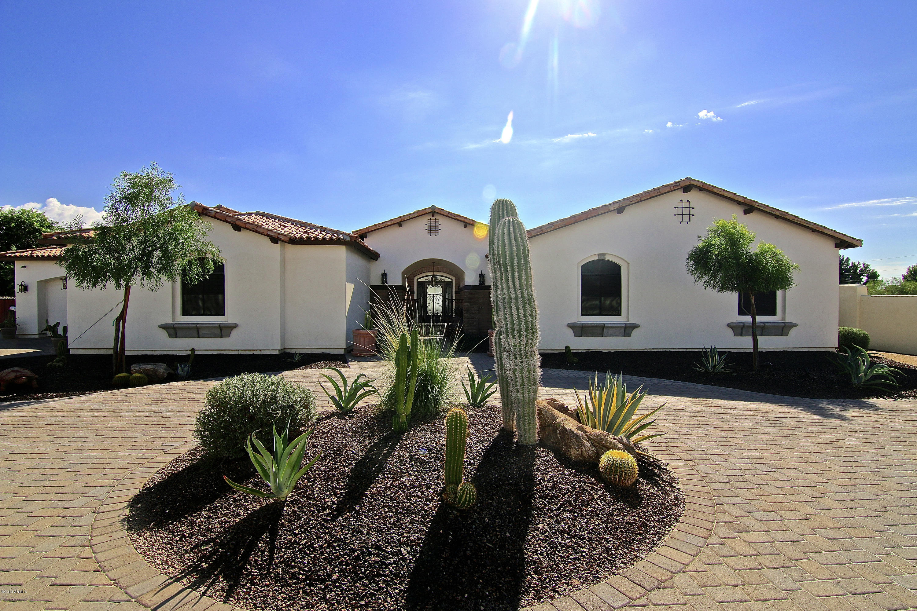 Exterior shot of home