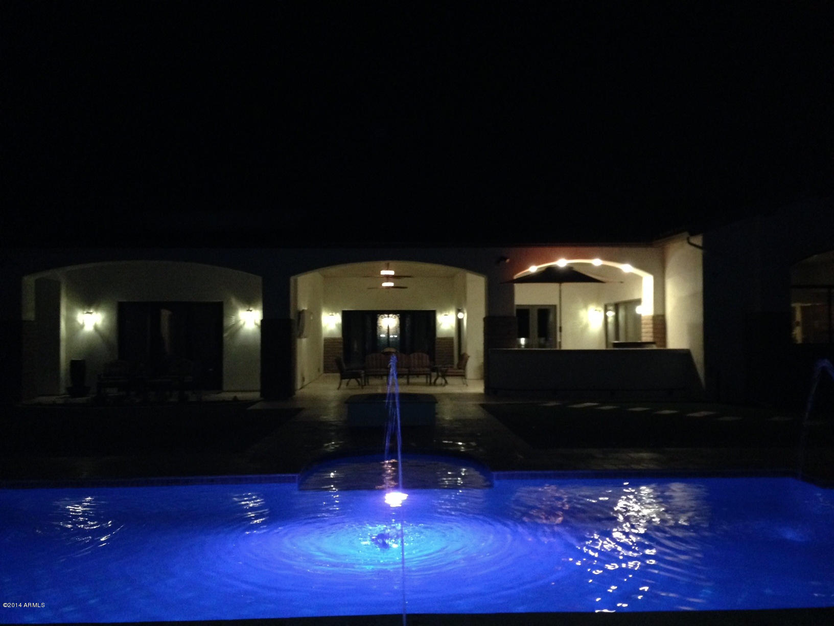 1950 East Appleby Road Gilbert, AZ 85298 - Photo 65 of 80 Night time shot of pool
