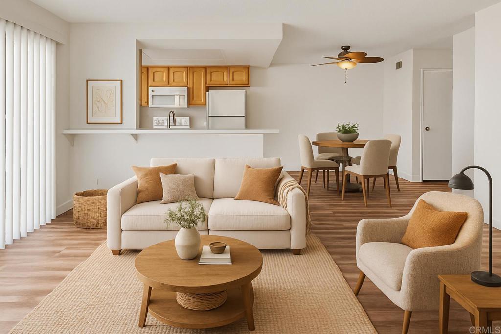 965 Jamacha Road El Cajon, CA 92019 - Photo 22 of 28 a living room with furniture and a chandelier