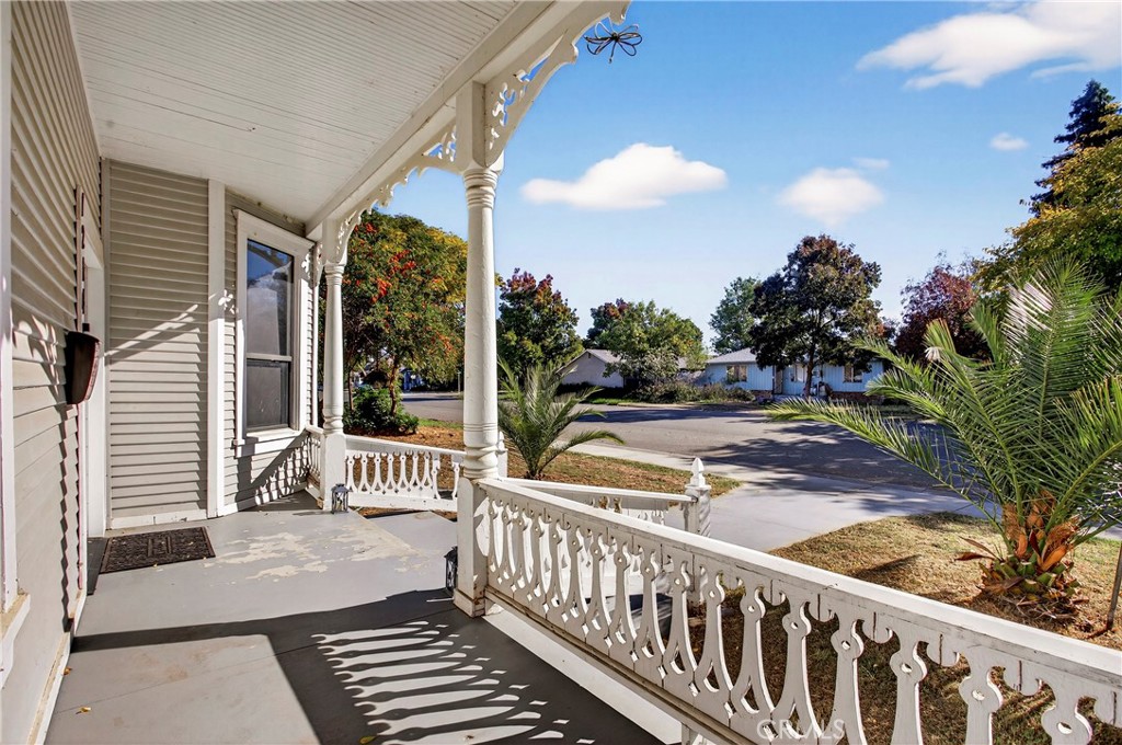 1214 Marin Street Corning, CA 96021 - Photo 5 of 57 a view of a porch with a small yard