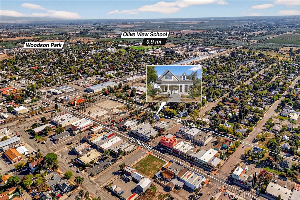 1214 Marin Street Corning, CA 96021 - Photo 52 of 57 an aerial view of a city