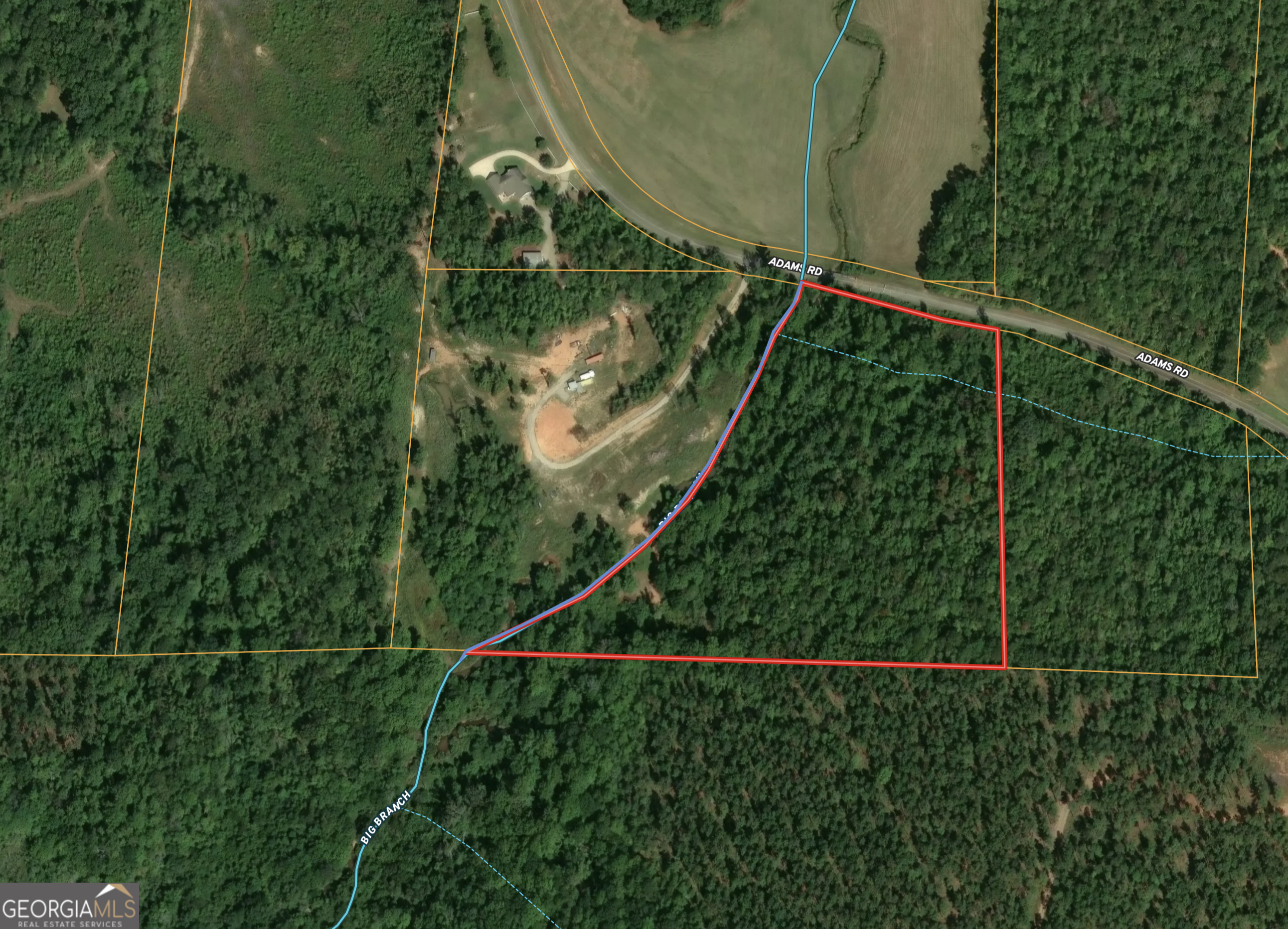 0 Adams Road West Point, GA 31833 - Photo 1 of 9 a view of a yard