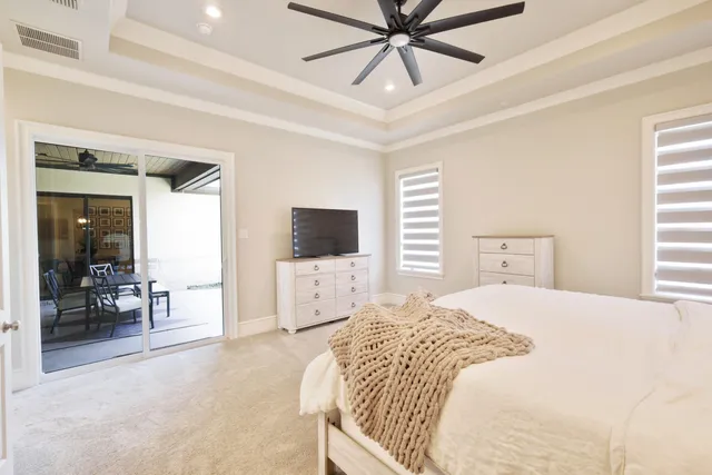 a view of a living room and a potted plant