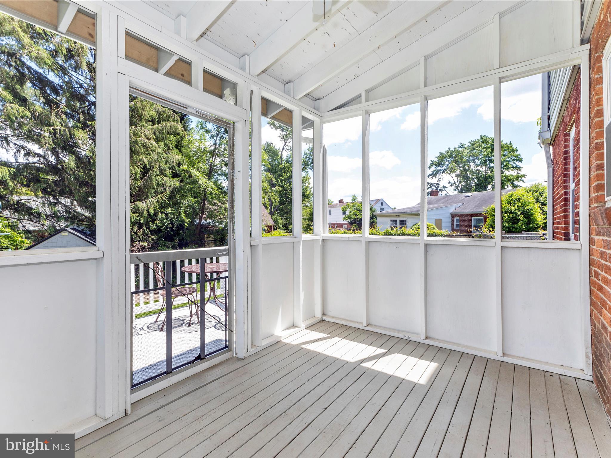 507 Kerwin Court Silver Spring, MD 20901 - Photo 39 of 51 a view of a balcony with wooden floor