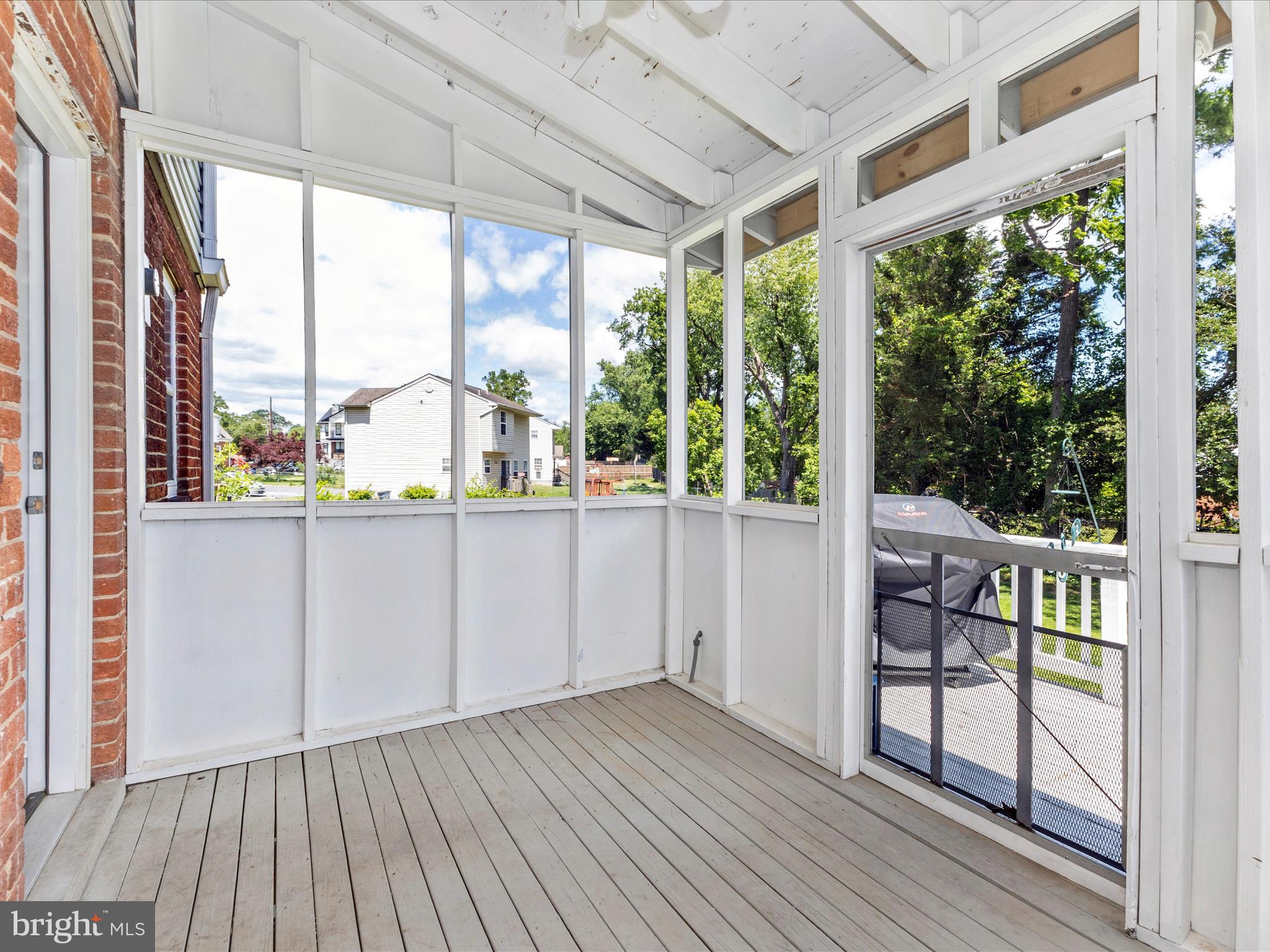 507 Kerwin Court Silver Spring, MD 20901 - Photo 40 of 51 a view of a balcony with wooden floor