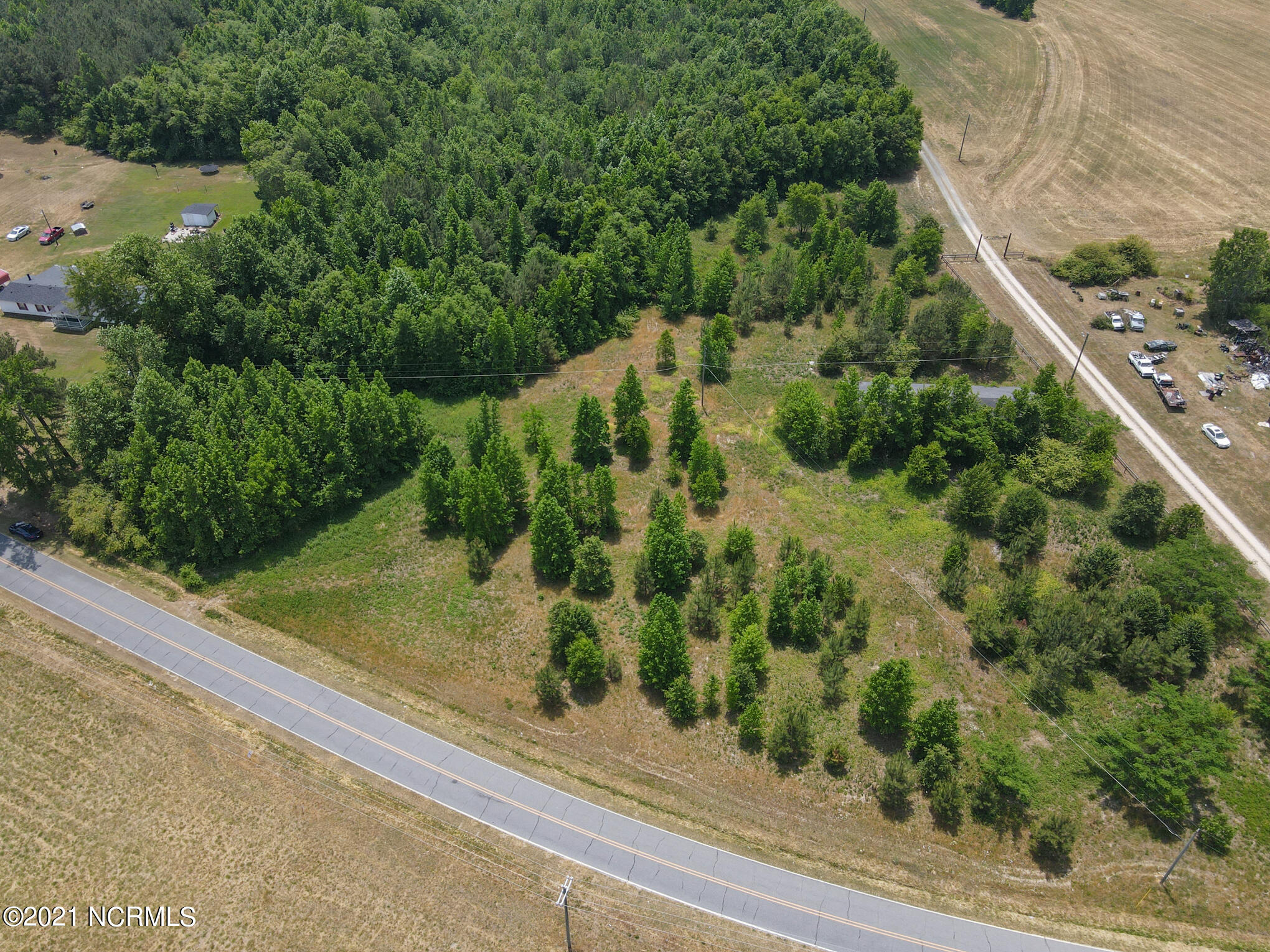 3947 Shearin Road Whitakers, NC 27891 - Photo 3 of 5 Aerial View 3
