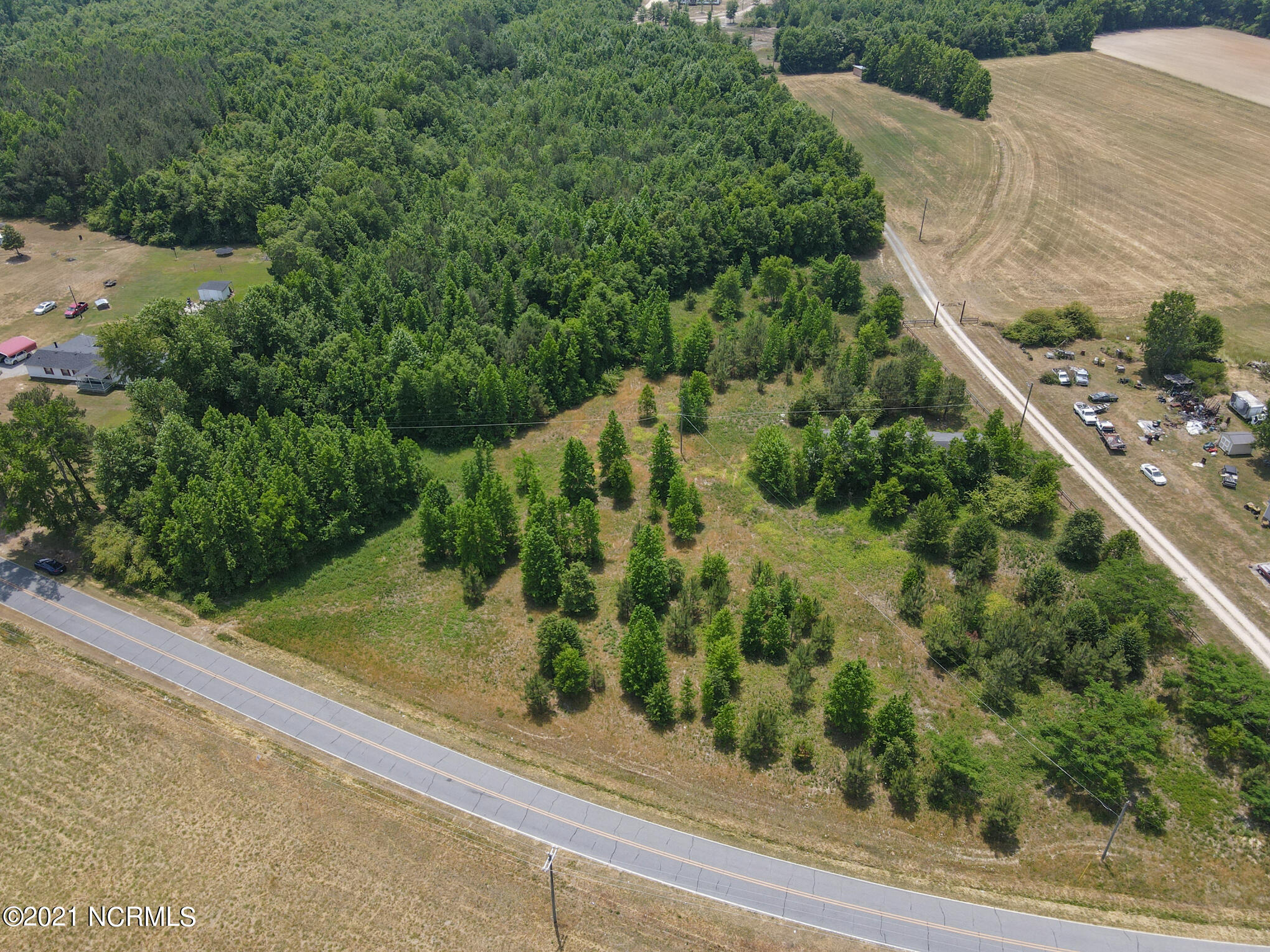 3947 Shearin Road Whitakers, NC 27891 - Photo 4 of 5 Aerial View 4