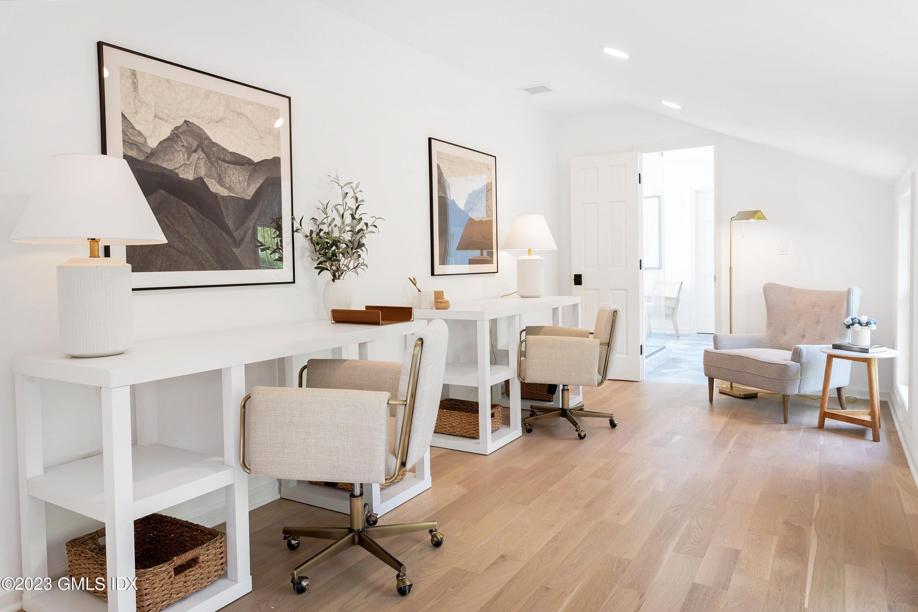 48 Old Mill Road Greenwich, CT 06831 - Photo 26 of 47 a living room with furniture and a painting on the wall