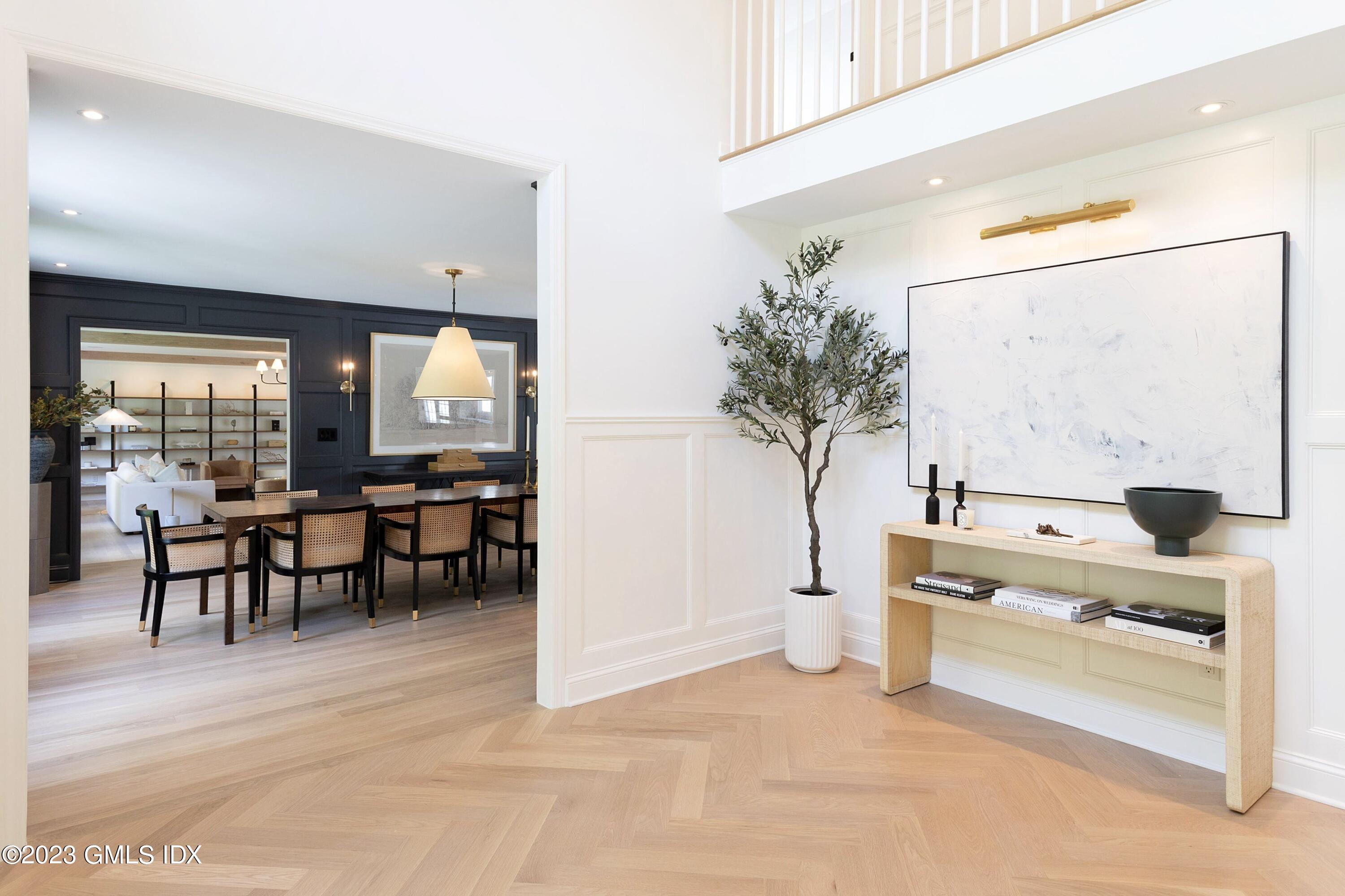 48 Old Mill Road Greenwich, CT 06831 - Photo 5 of 47 a view of dining room with furniture and chandelier
