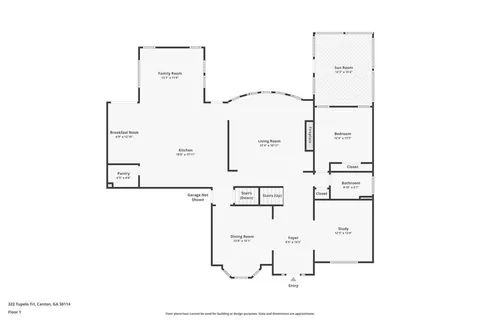 $899,900 | 322 Tupelo Trail, Canton, GA 30114