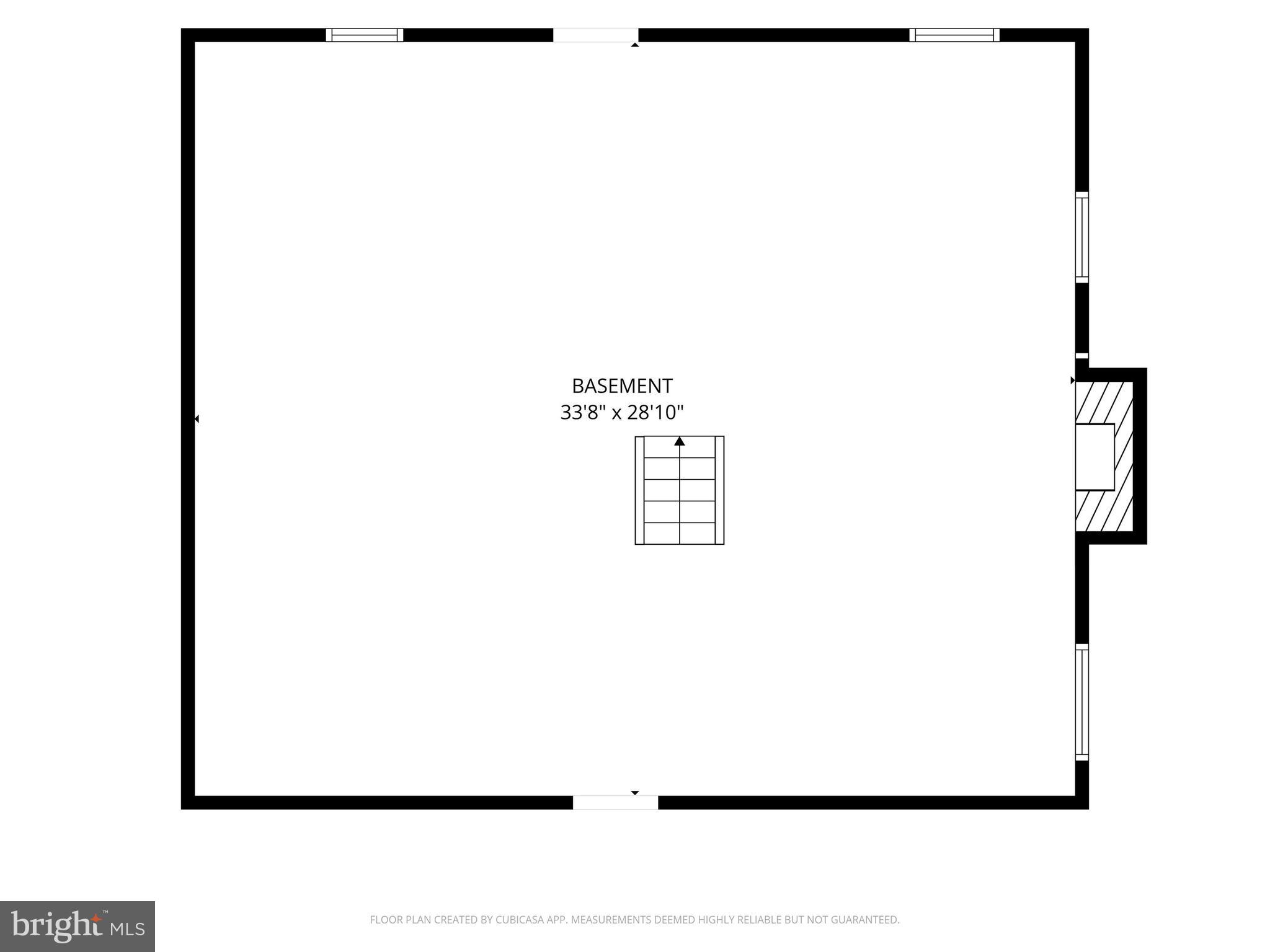 1100 Notley Road Silver Spring, MD 20904 - Photo 56 of 58 Perfect space for a rec-room w/existing fireplace!