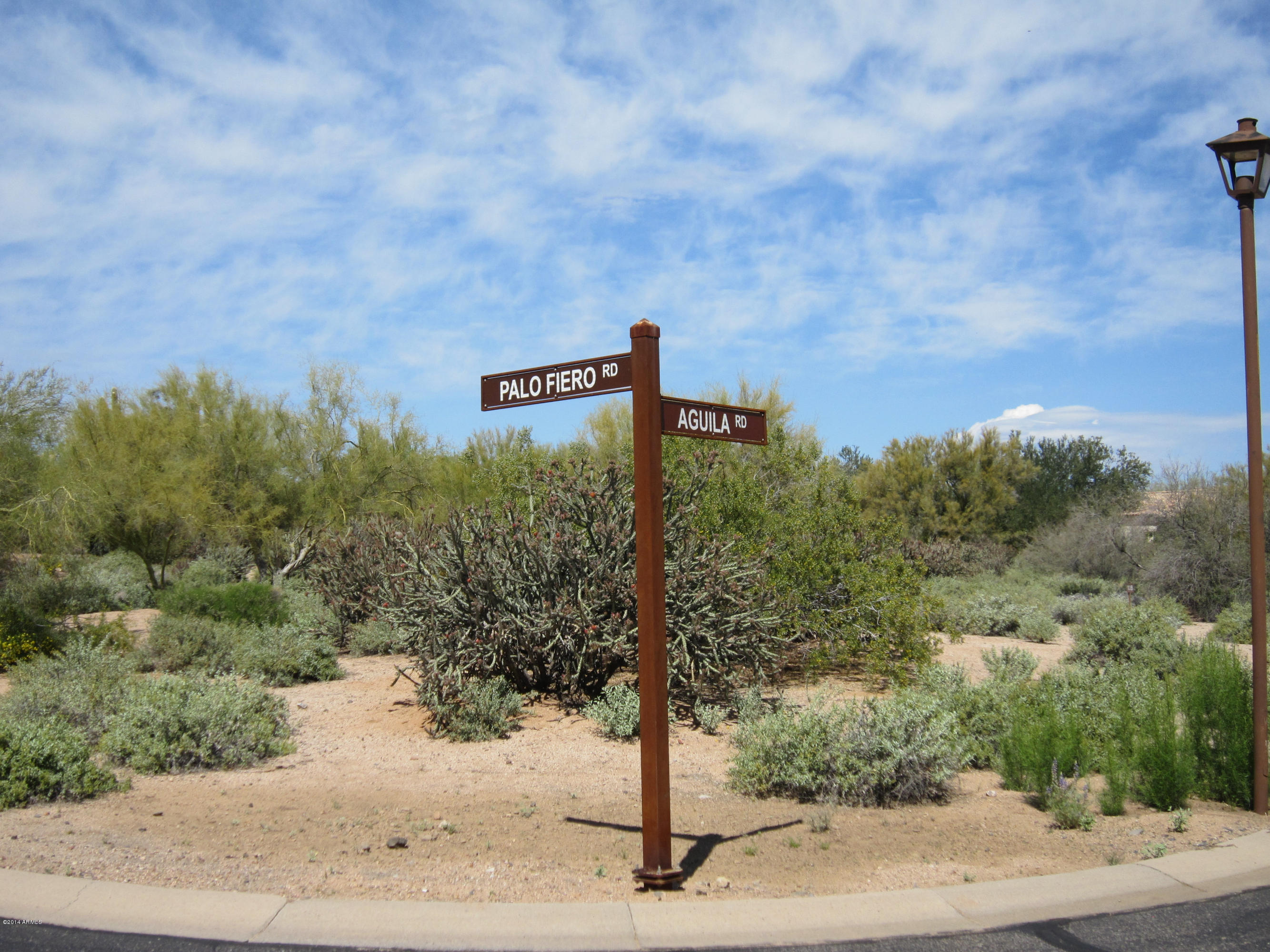 26602 North Aguila Road, Unit 128 Rio Verde, AZ 85263 - Photo 3 of 11 Expansive corner lot