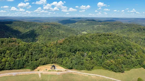 a view of a big yard