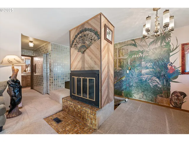 a view of a interior in the house