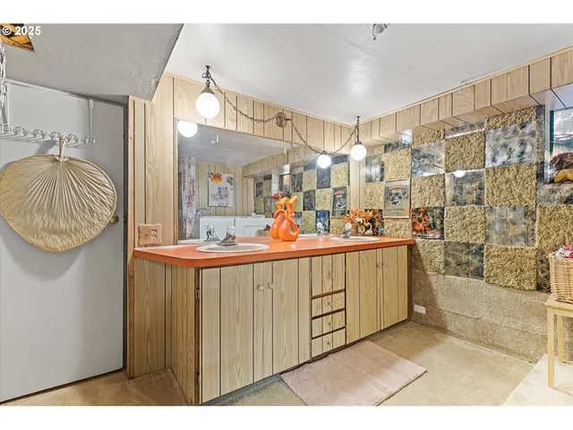 a very nice looking room with a large window