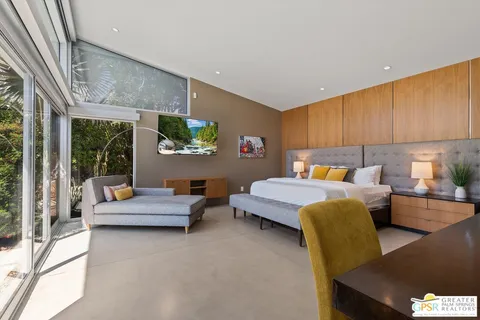 a room with furniture and window