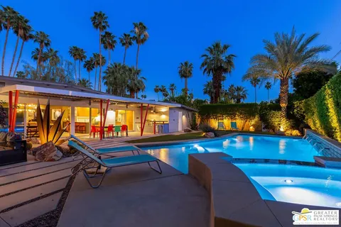 a view of a house with a patio