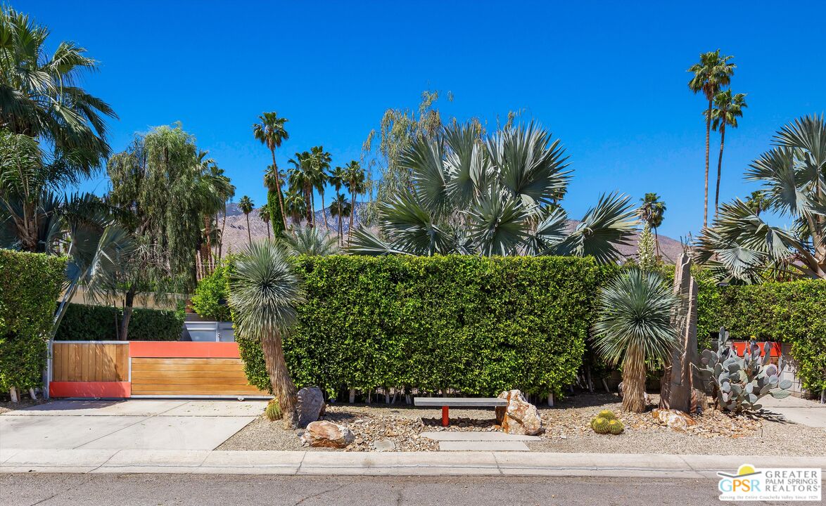 1349 Sagebrush Road Palm Springs, CA 92264 - Photo 5 of 61 a view of a yard