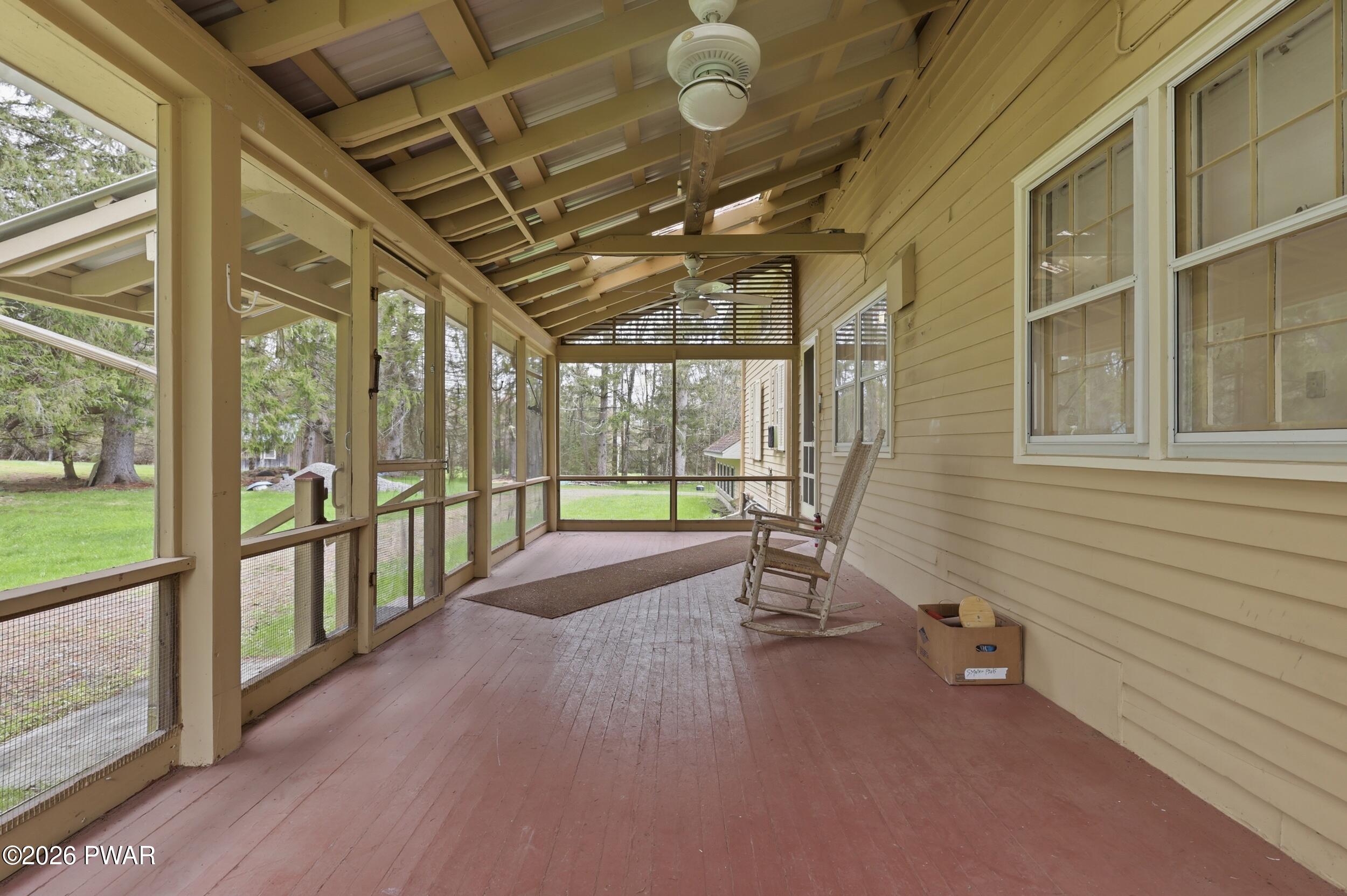 489 Calkins Road Milanville, PA 18443 - Photo 66 of 84 Screened Porch