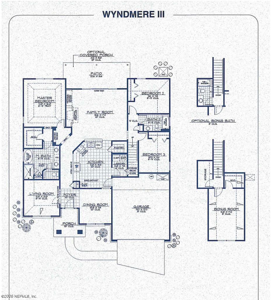 1245 Paradise Pond Road St. Augustine, FL 32092 - Photo 37 of 37 Floor Plan