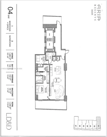 $7,500 | 700 Northeast 24th Street, Unit 3304, Miami, FL 33137