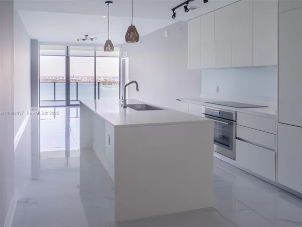 a view of a balcony from a window