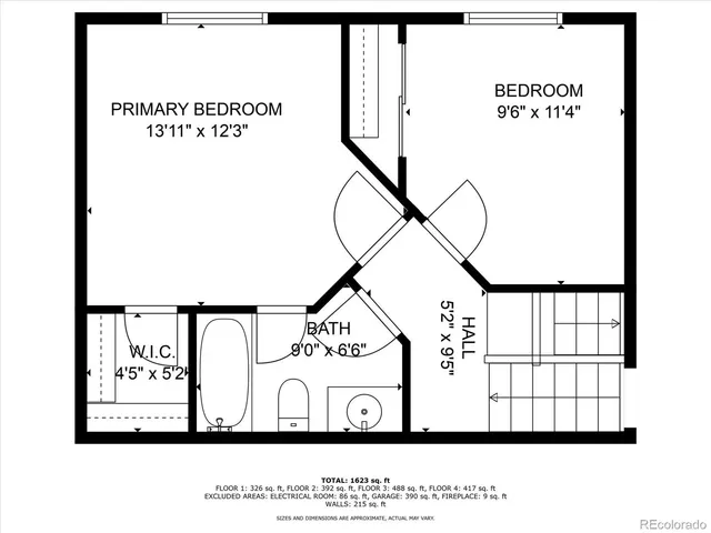 a picture of a floor plan