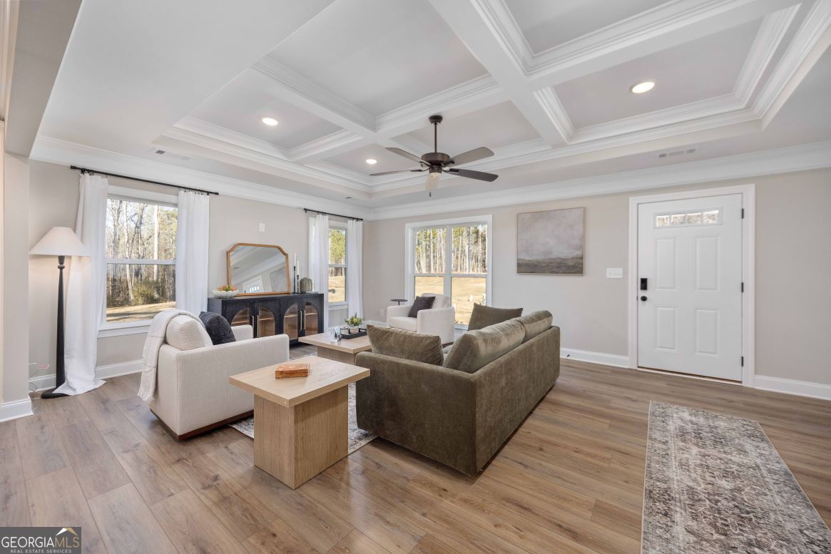 23 Rivers Edge Lane Franklin, GA 30217 - Photo 9 of 32 a living room with furniture and a large window