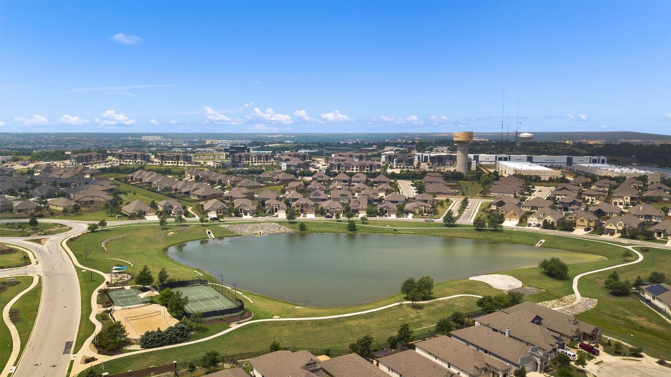 1609 Hidden Springs Path Round Rock, TX 78665 - Photo 29 of 37 an aerial view of a residential houses with outdoor space