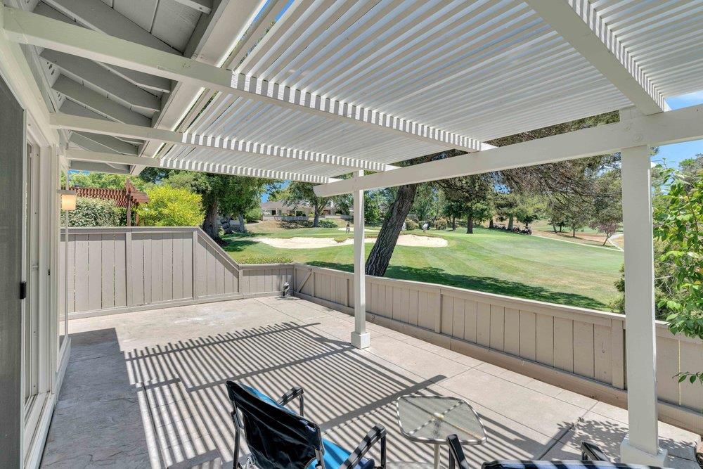 1854 St George Road Danville, CA 94526 - Photo 25 of 47 a view of a porch with furniture and yard