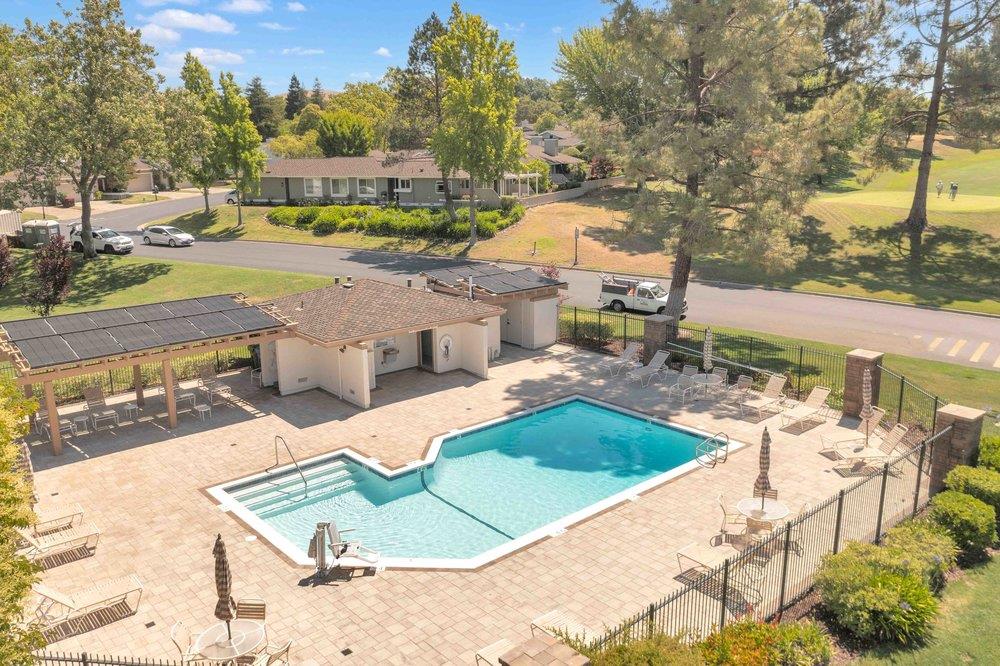 1854 St George Road Danville, CA 94526 - Photo 35 of 47 a view of a swimming pool with a patio