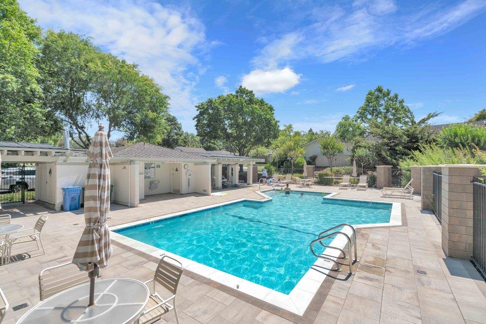 1854 St George Road Danville, CA 94526 - Photo 38 of 47 a view of backyard with swimming pool and patio