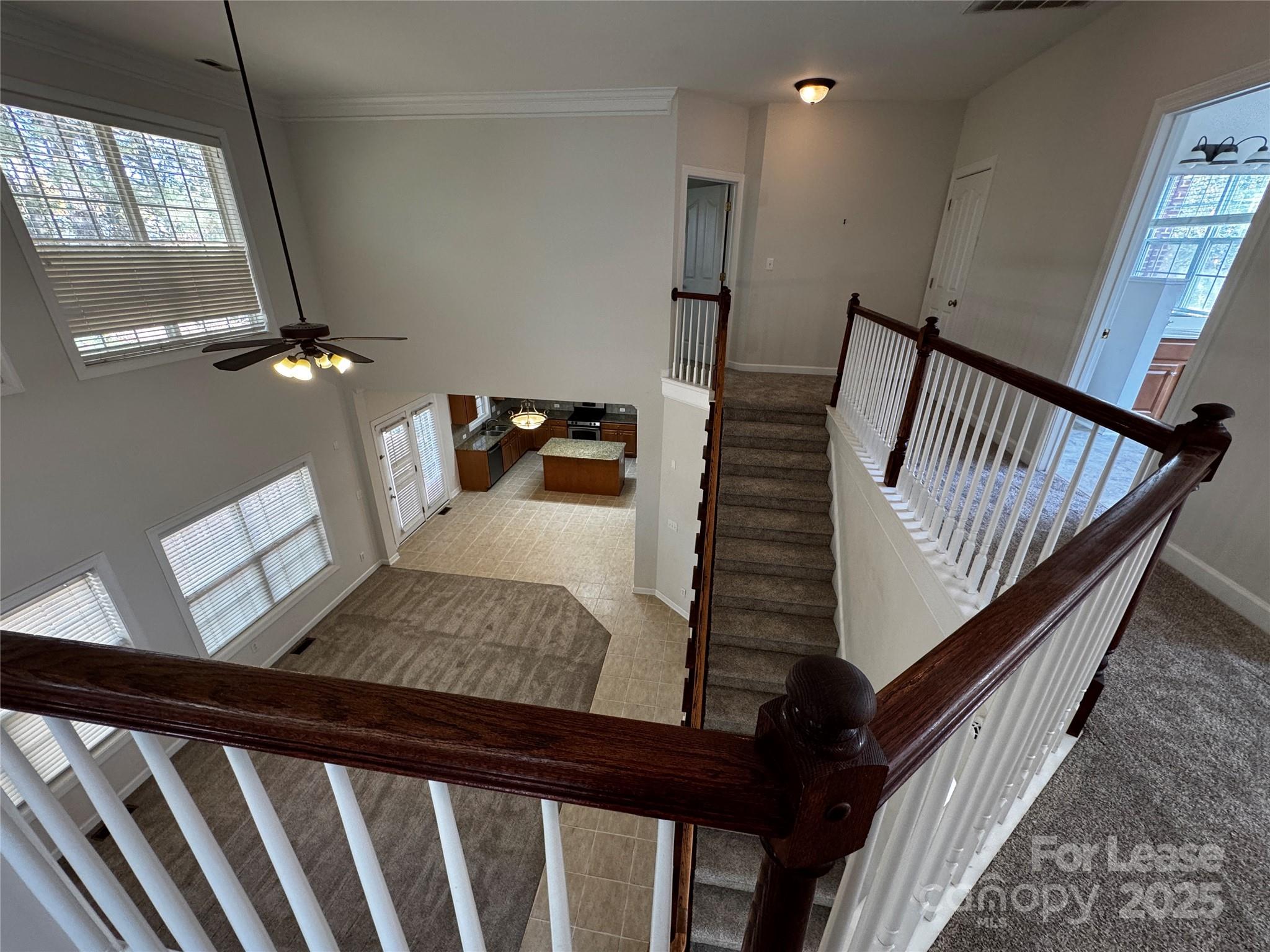 15628 Sullivan Ridge Drive Charlotte, NC 28277 - Photo 17 of 29 a view of living room and staircase