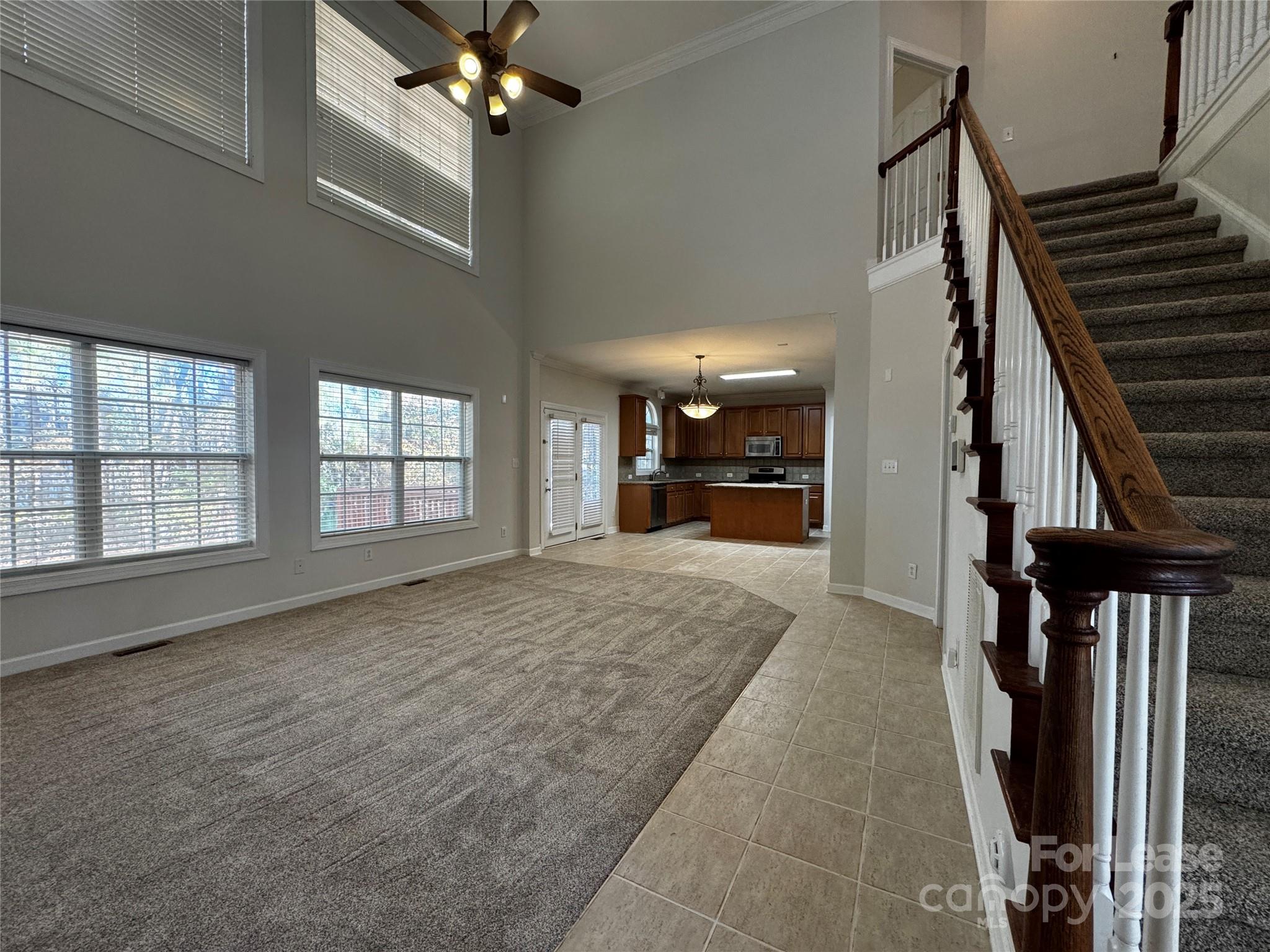 15628 Sullivan Ridge Drive Charlotte, NC 28277 - Photo 8 of 29 a view of an entryway with wooden floor and livingroom view