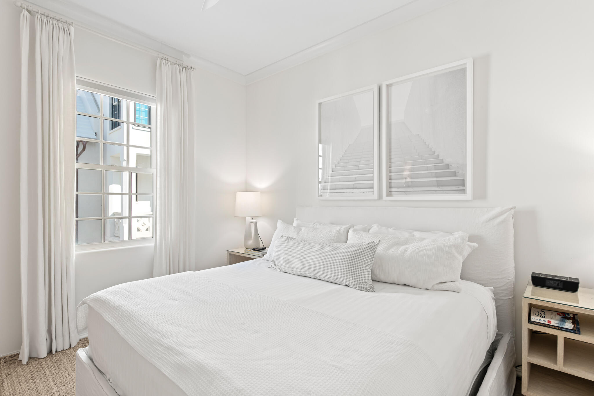 32 Shinbone Court Inlet Beach, FL 32461 - Photo 21 of 53 a bedroom with a bed and a window