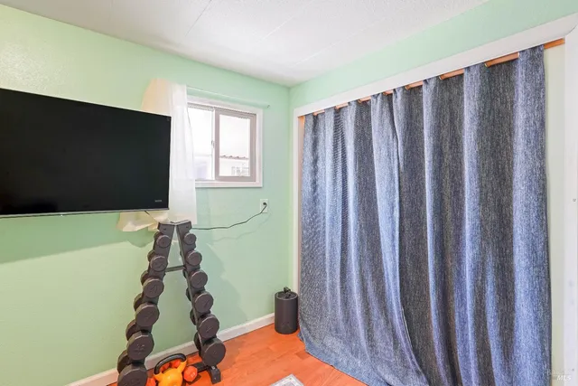 a view of a backyard of the house