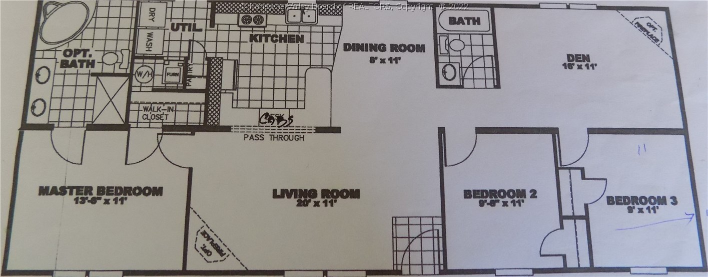 13109 Derricks Creek Road Charleston, WV 25320 - Photo 14 of 14 Layout - as home faces Street