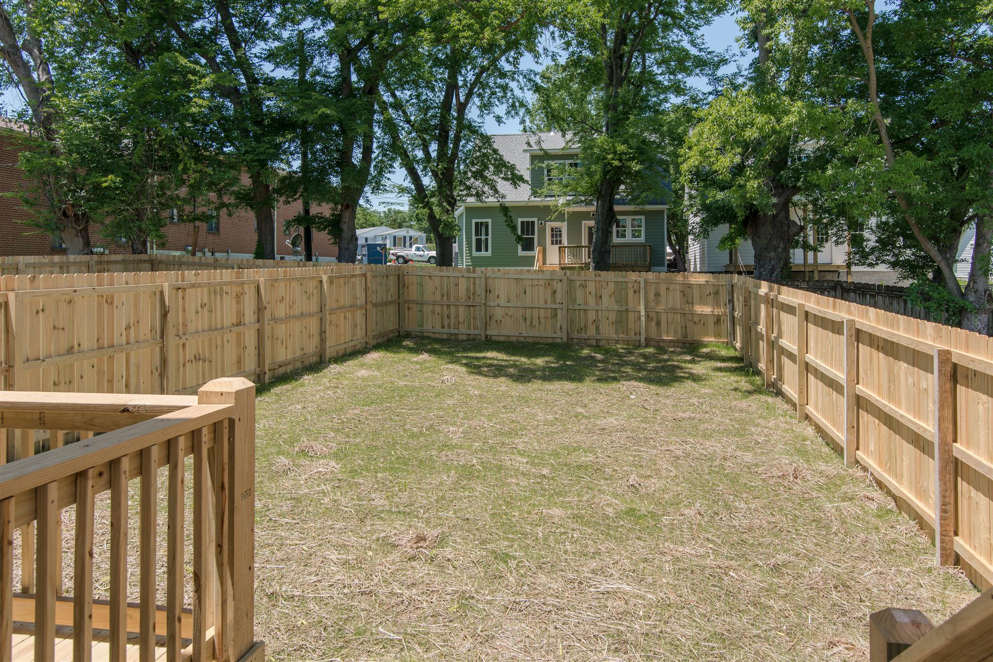 603 B Ries Avenue Nashville, TN 37209 - Photo 24 of 25 a view of a backyard
