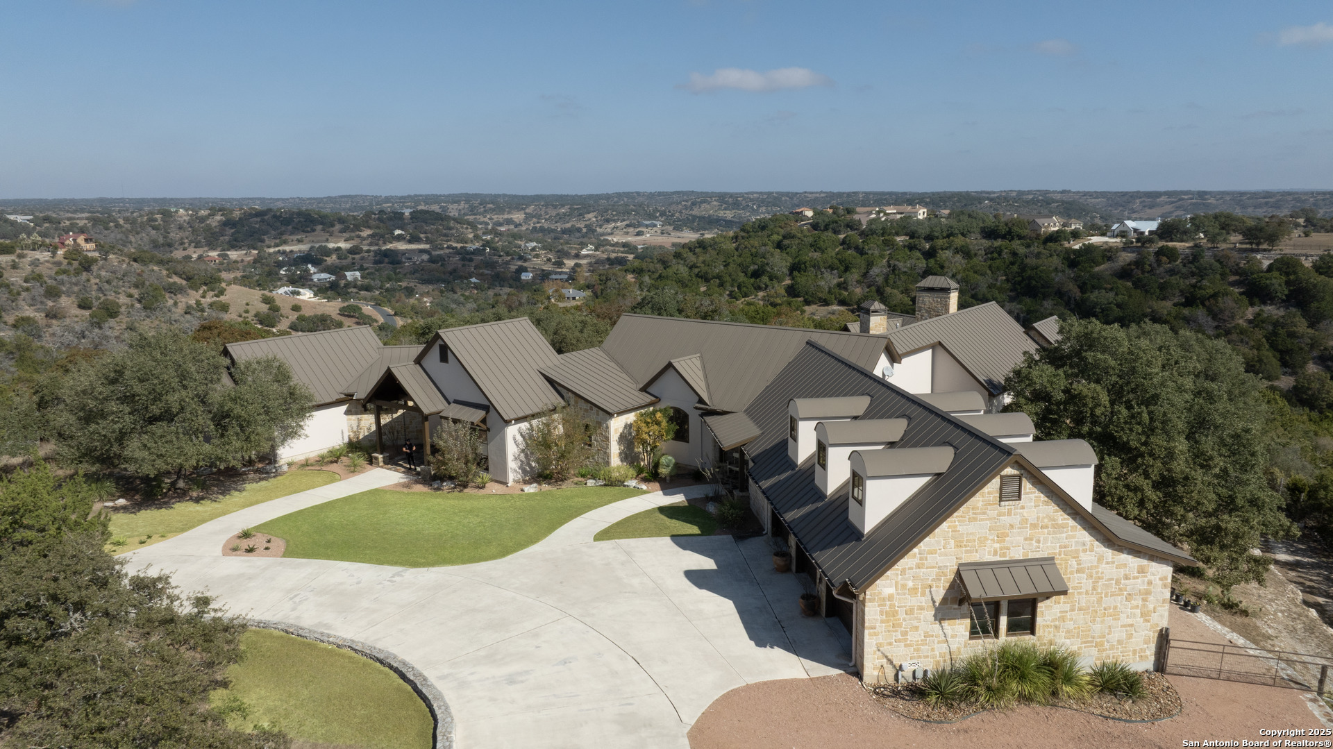165 Painted Sky Comfort, TX 78013 - Photo 3 of 49 an aerial view of a house