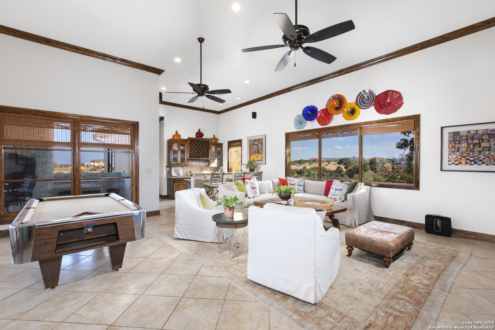 165 Painted Sky Comfort, TX 78013 - Photo 39 of 49 a room with furniture and a ceiling fan