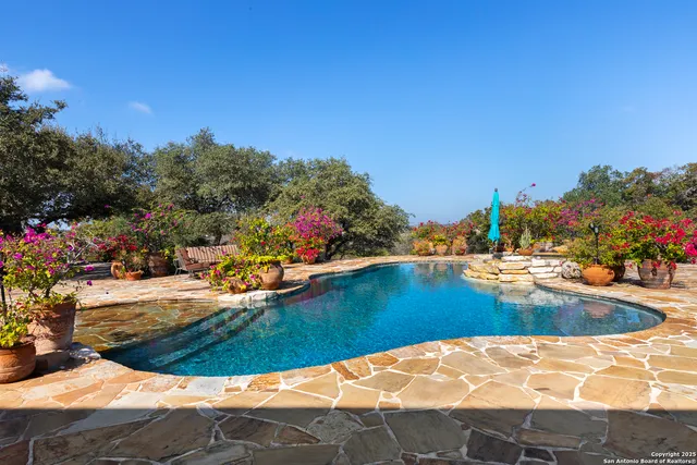 a view of a swimming pool