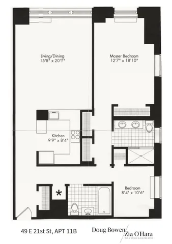 $2,445,000 | 49 East 21st Street, Unit 11B | Flatiron