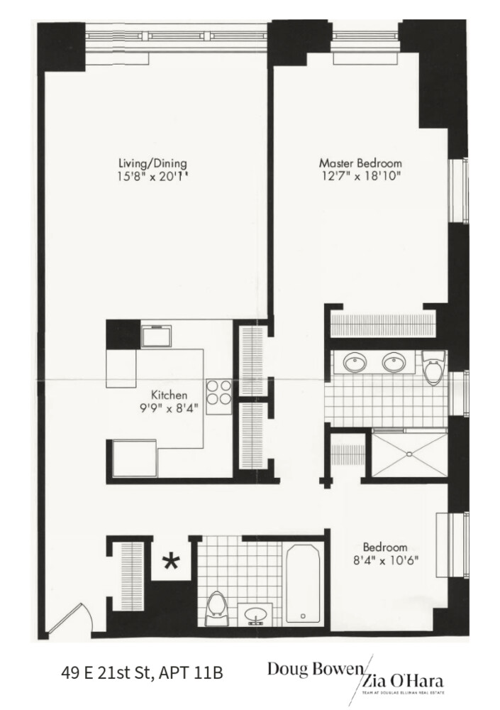 49 East 21st Street, Unit 11B Manhattan, NY 10010 - Photo 12 of 12 a picture