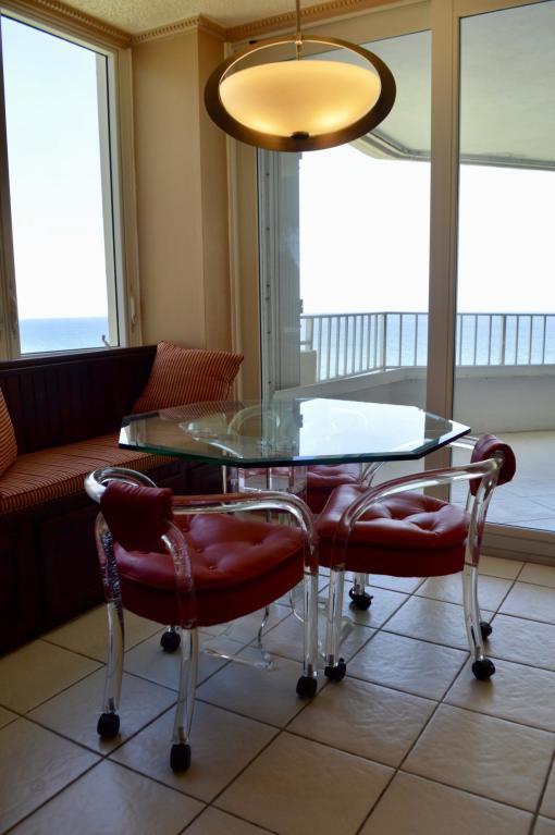 550 South Ocean Boulevard, Unit 805 Boca Raton, FL 33432 - Photo 20 of 31 breakfast area opening to balcony