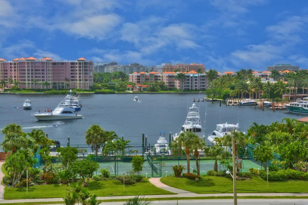 550 South Ocean Boulevard, Unit 805 Boca Raton, FL 33432 - Photo 4 of 31 Intracoastal with tennis courts