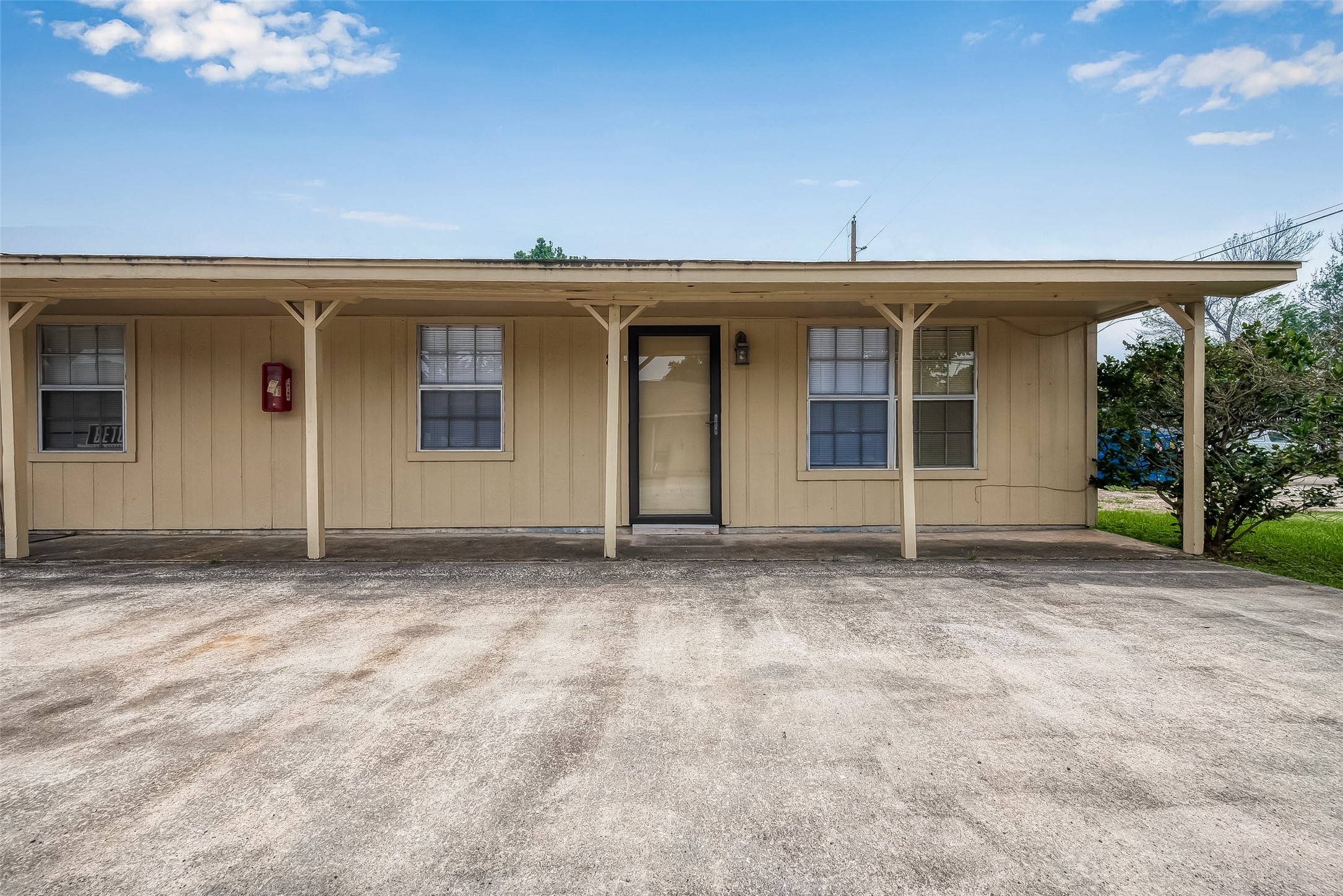 front view of a house