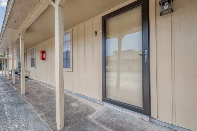 a view of backyard with green space